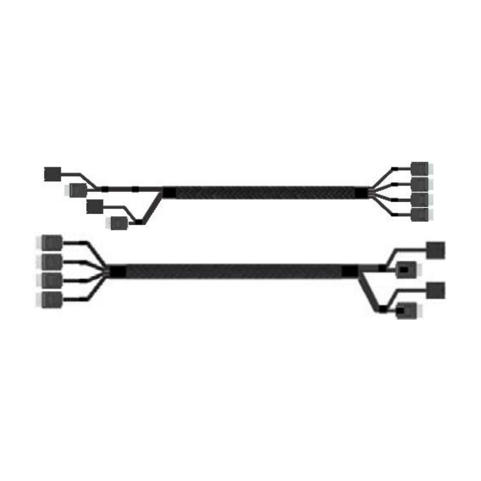 Intel A2U8PSWCXCXK2 Serial Attached SCSI (SAS) Cables - Black
