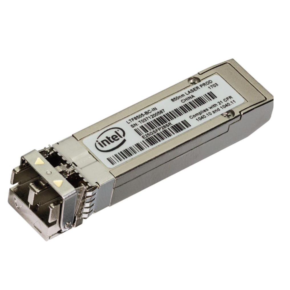 Intel E25GSFP28SR Network Transceiver Modules - Silver