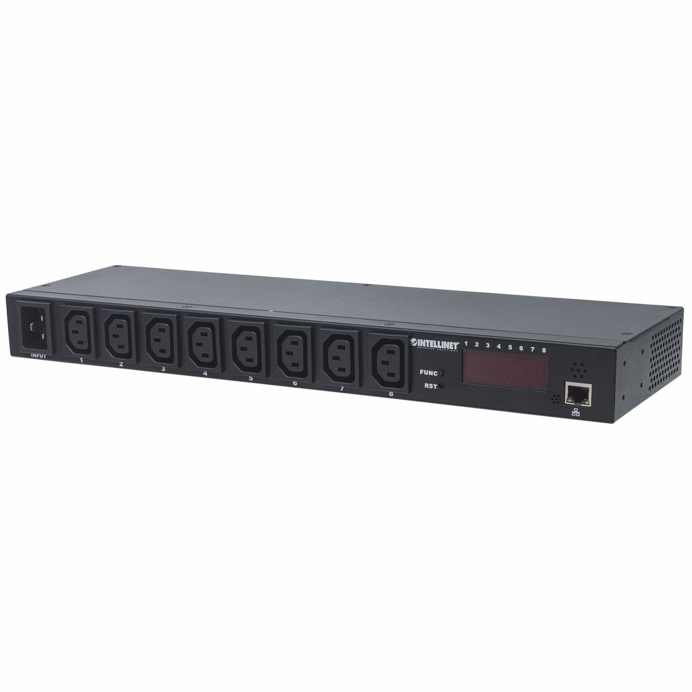 Intellinet 8-Port Power Distribution Units (PDUs) - Black