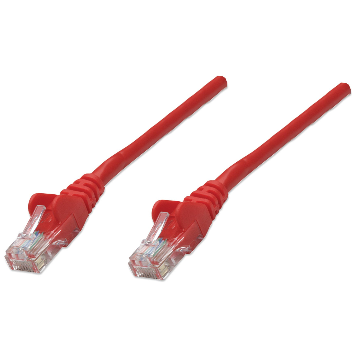 Intellinet Cat5e Networking Cables - Red