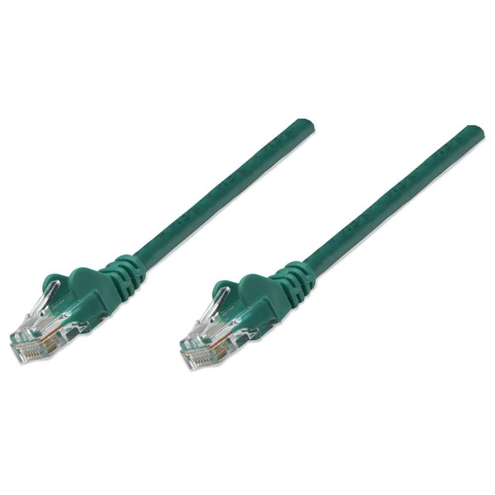 Intellinet Cat5e Networking Cables - Green