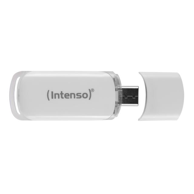 Intenso Flash Line USB flash drive 128 GB USB Type-C 3.2 Gen 1 (3.1 Gen 1) White