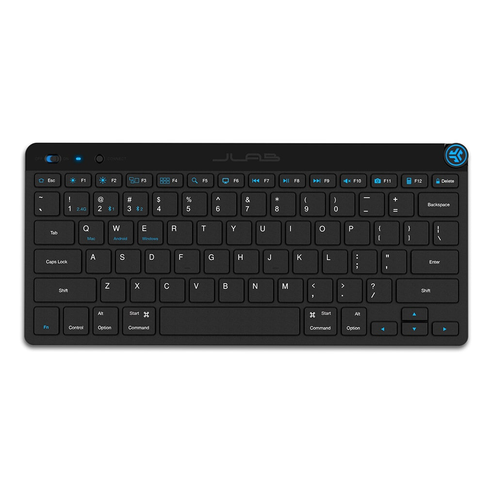 JLab GO keyboard Bluetooth QWERTY English Black