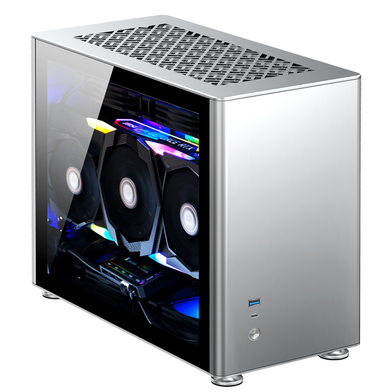 Jonsbo A4-Silver Computer Cases - Silver