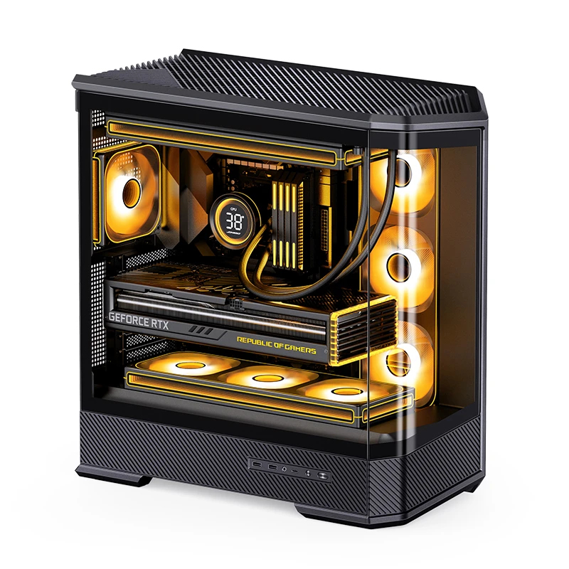 Jonsbo D400 Computer Cases - Black