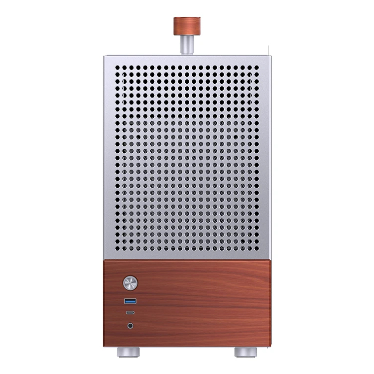 Jonsbo T6 Midi Tower Wood, Silver