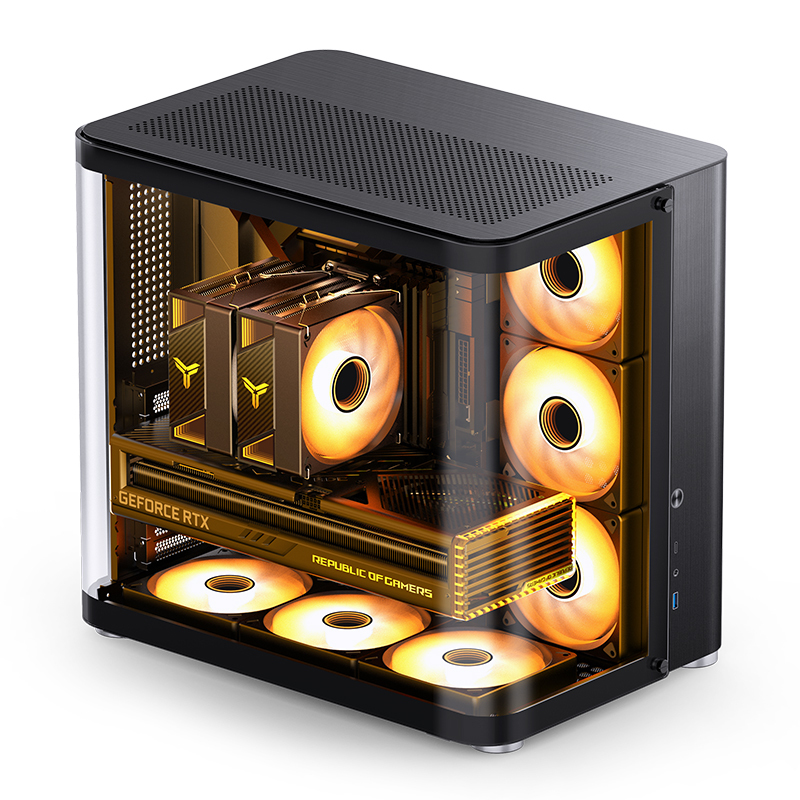 Jonsbo TK-2 Computer Cases - Black