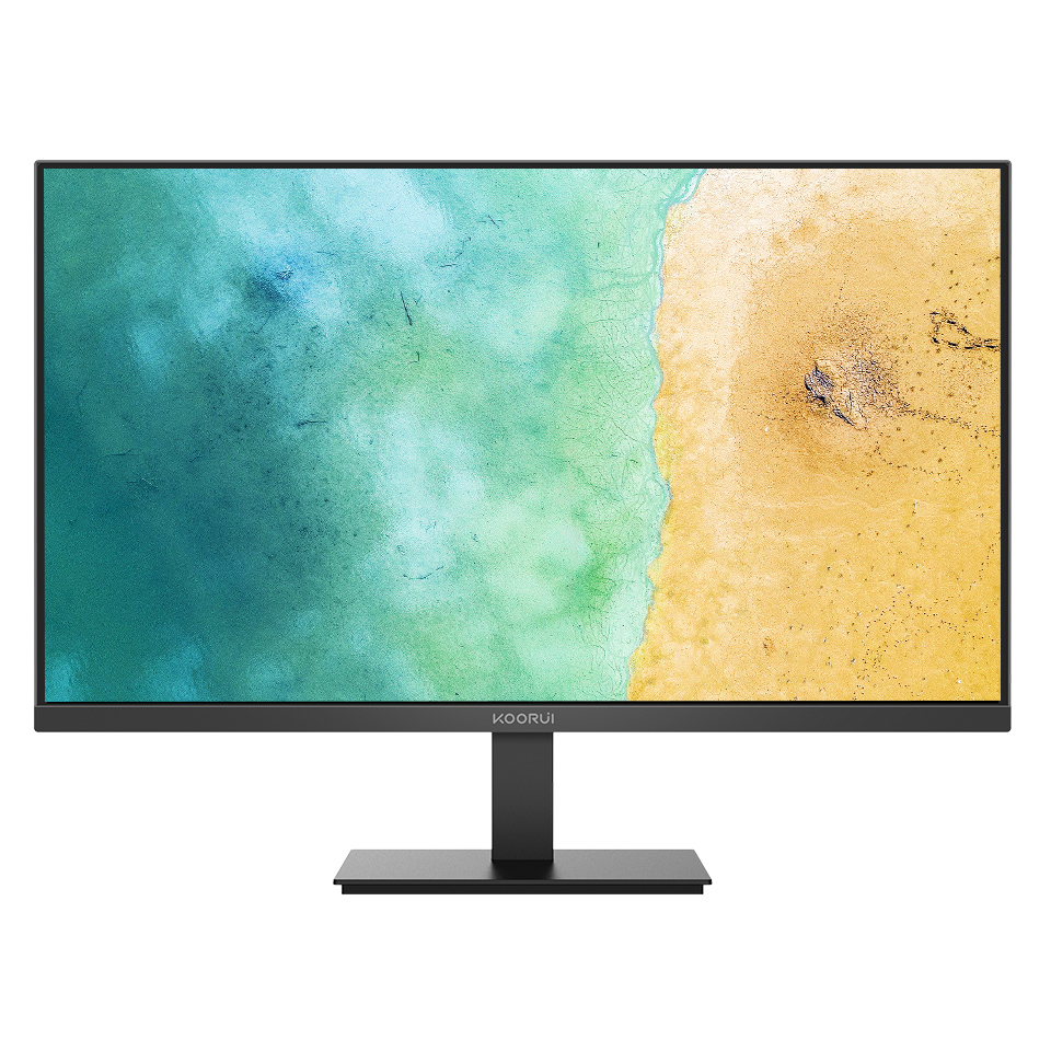 KOORUI E2411F Computer Monitors - 23.8 Inches - Black