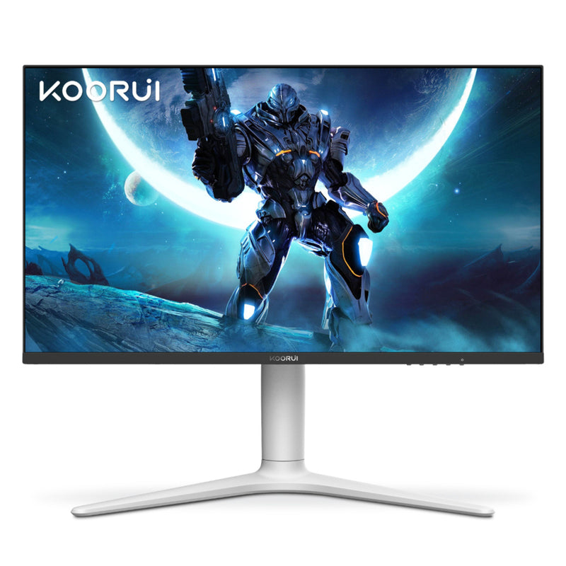 KOORUI GN10 Computer Monitors - 27 Inches - White