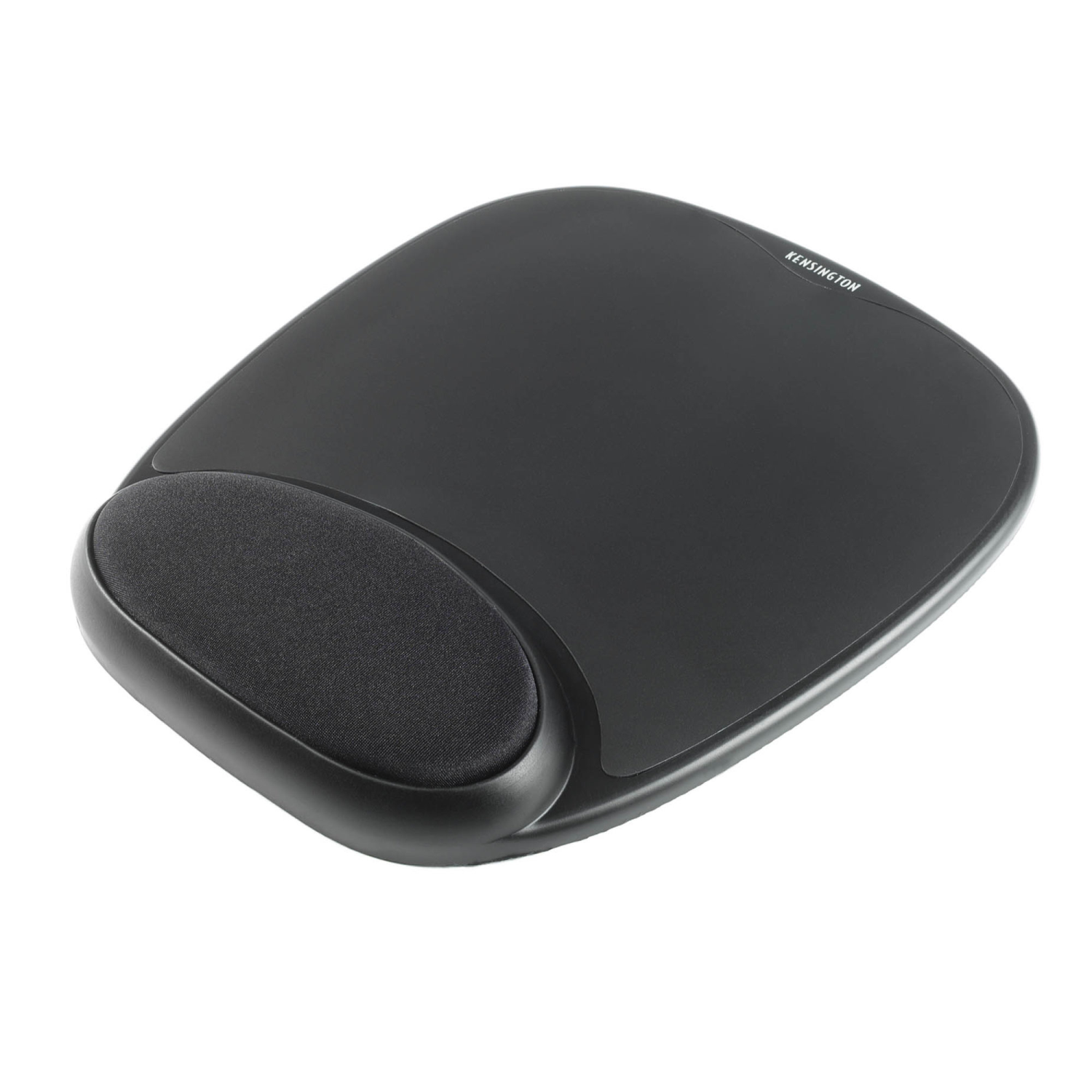 Kensington Memory Gel Mouse Pad with Integral Wrist Support - Black