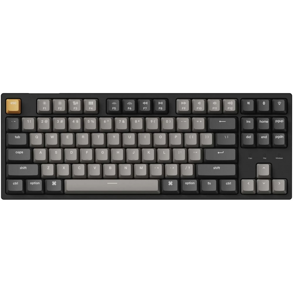 Keychron USA C1 Pro QMK Double-Shot RGB Hot-Swap Linear Mac/PC Keyboard