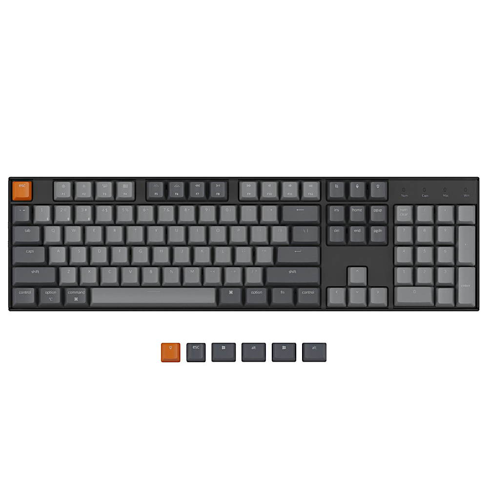 Keychron USA K10 Bluetooth RGB Backlit Tactile Mac/PC Keyboard