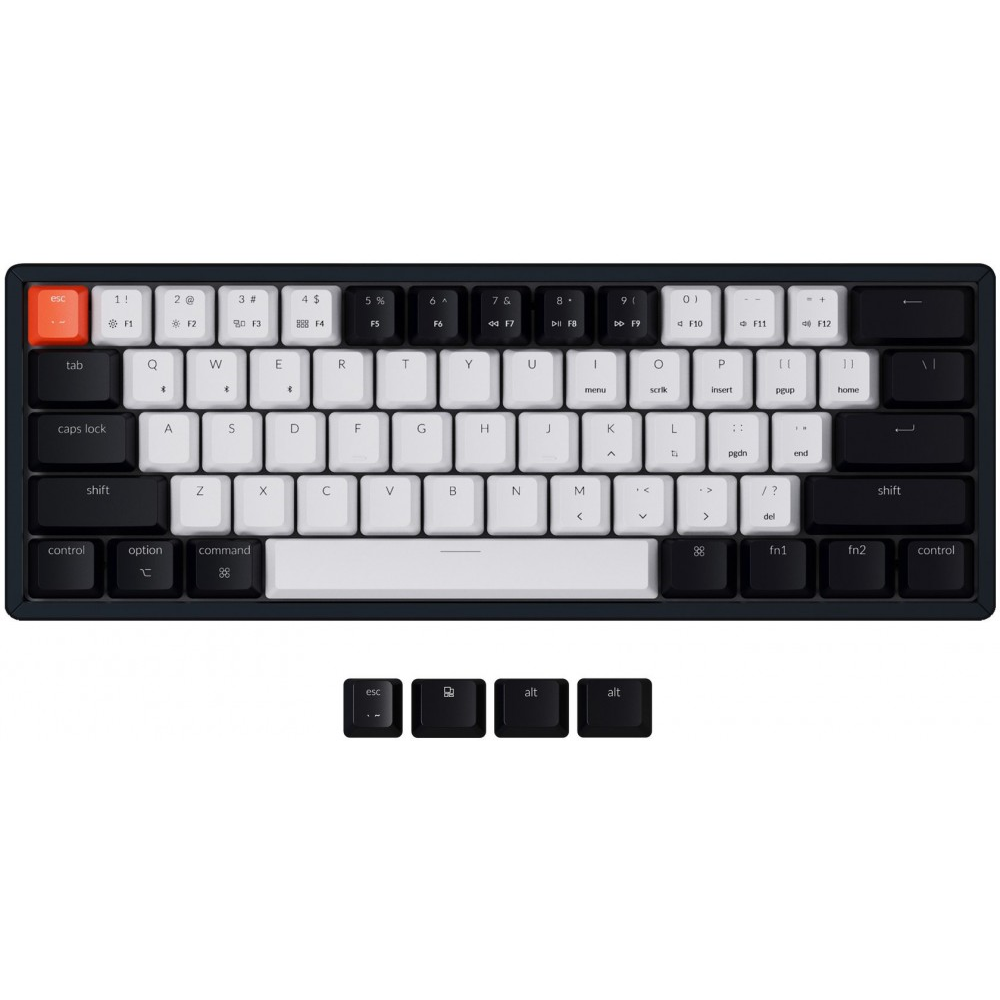 Keychron USA K12 Bluetooth Aluminium Tactile Mac/PC 60% Keyboard