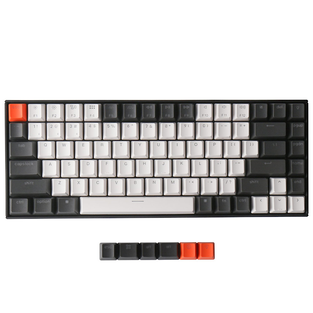 Keychron USA K2v2 Bluetooth RGB Backlit Hot-Swap Tactile Mac/PC Keyboard
