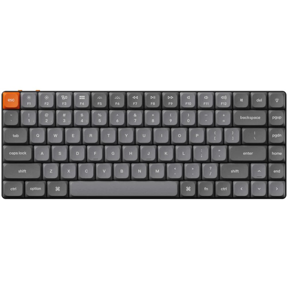Keychron USA K3 Max BT 2.4G QMK RGB Hot-Swap Tactile Ultra-slim Aluminium Mac/PC 75% Keyboard