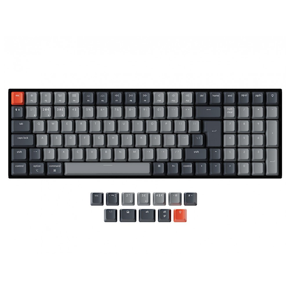 Keychron UK K4 Bluetooth Backlit Click Mac/PC Keyboard
