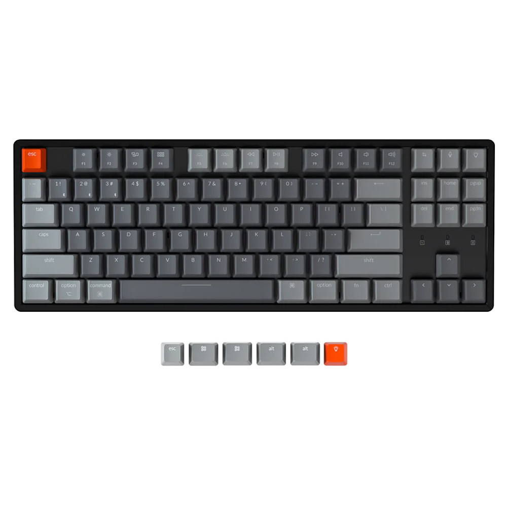 Keychron USA K8 Bluetooth RGB Backlit Linear Aluminium Mac/PC Keyboard
