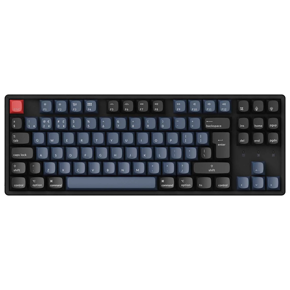 Keychron UK K8 Pro Bluetooth QMK/VIA RGB Assembled Linear Aluminium Mac/PC Custom Keyboard