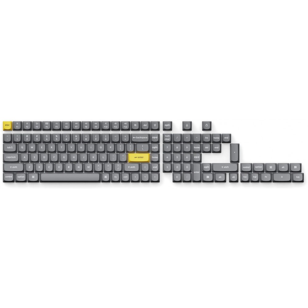 Keychron Double Shot PBT OSA Dark Grey US Full Keycap Set