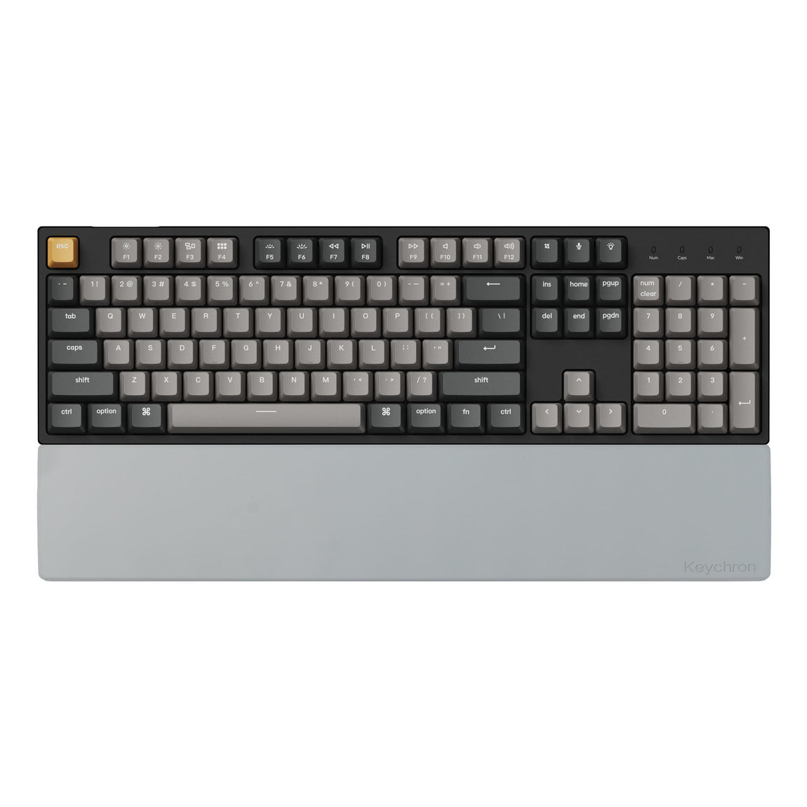 Keychron PR68 Wrist Rests - Grey