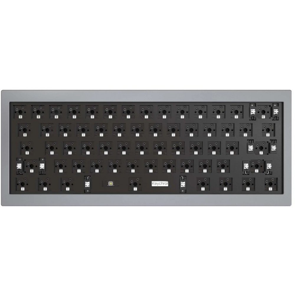 Keychron ANSI Q4 60% QMK/VIA RGB Barebone Aluminium Mac/PC Silver Grey Custom Keyboard