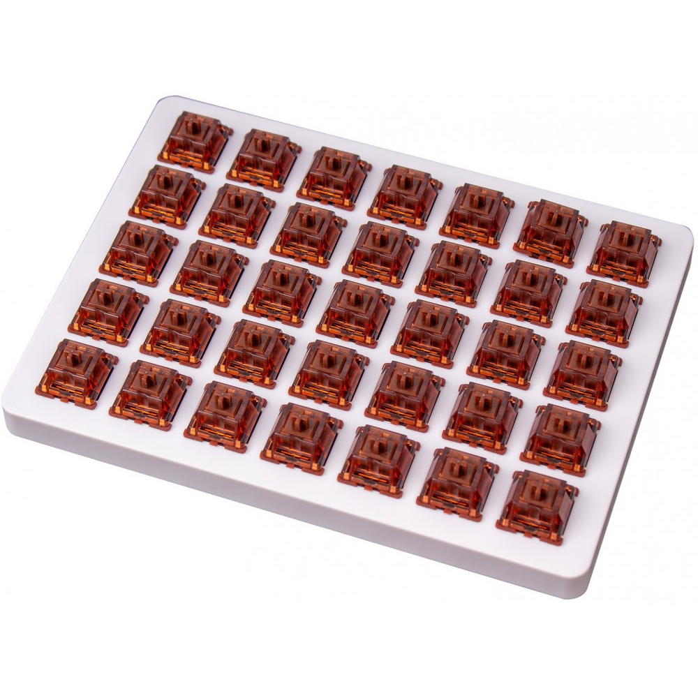Keychron Gateron Phantom Brown Switch Set and Holder 35
