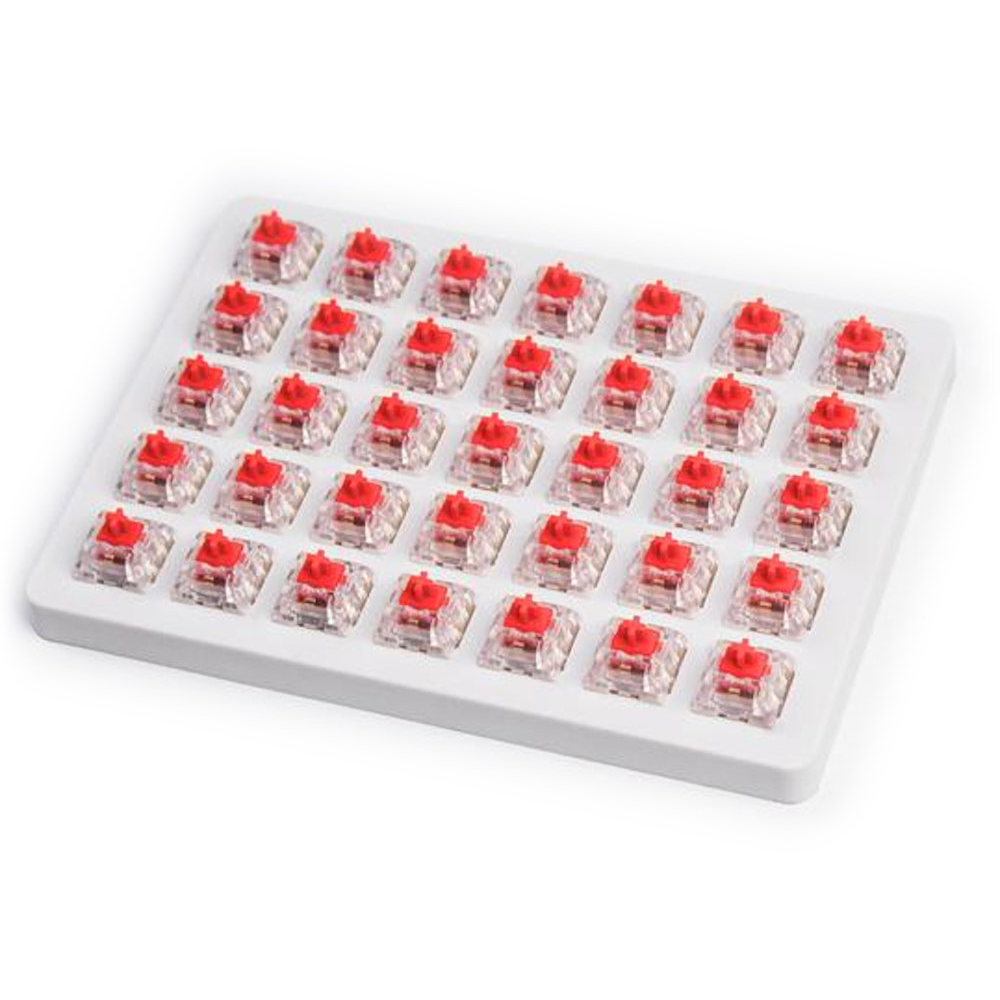 Keychron Kailh Red Switch Set and Holder 35