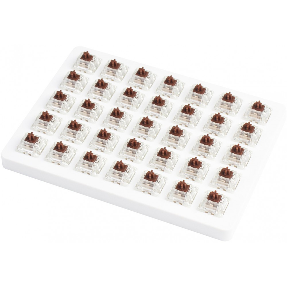 Keychron Gateron Cap Brown Switch Set and Holder 35