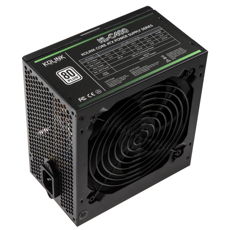 Kolink KL-C400 Power Supply Units - Black