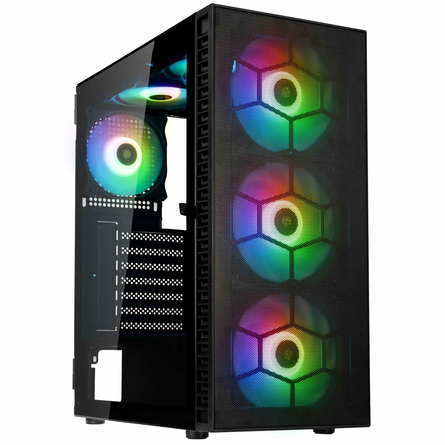 Kolink OBSERVATORY HF MB computer case Midi Tower Black