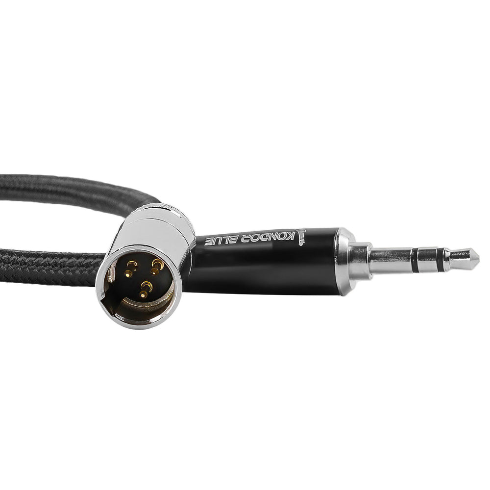 Kondor Blue 14" Mini XLR Male to 3.5mm Mono Mini Plug Cab