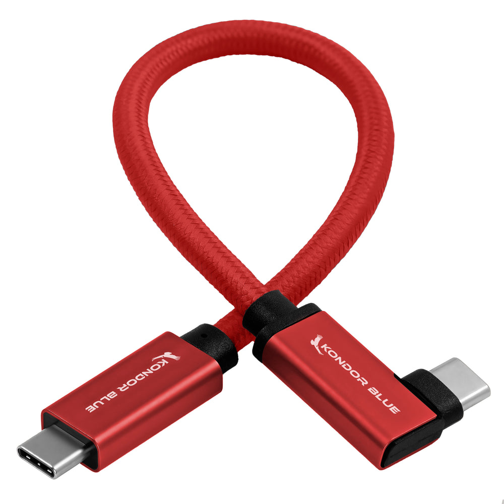 Kondor Blue USB C to USB C High Speed Cable for SSD Recording