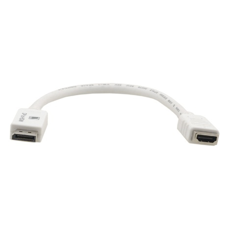 Kramer Electronics DP - HDMI 0.3m DisplayPort White