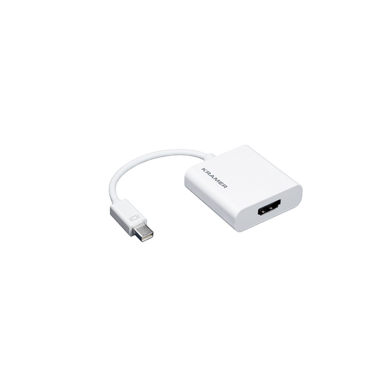 Kramer Electronics ADC-MDP/HF/UHD Mini DisplayPort HDMI Type A (Standard) White