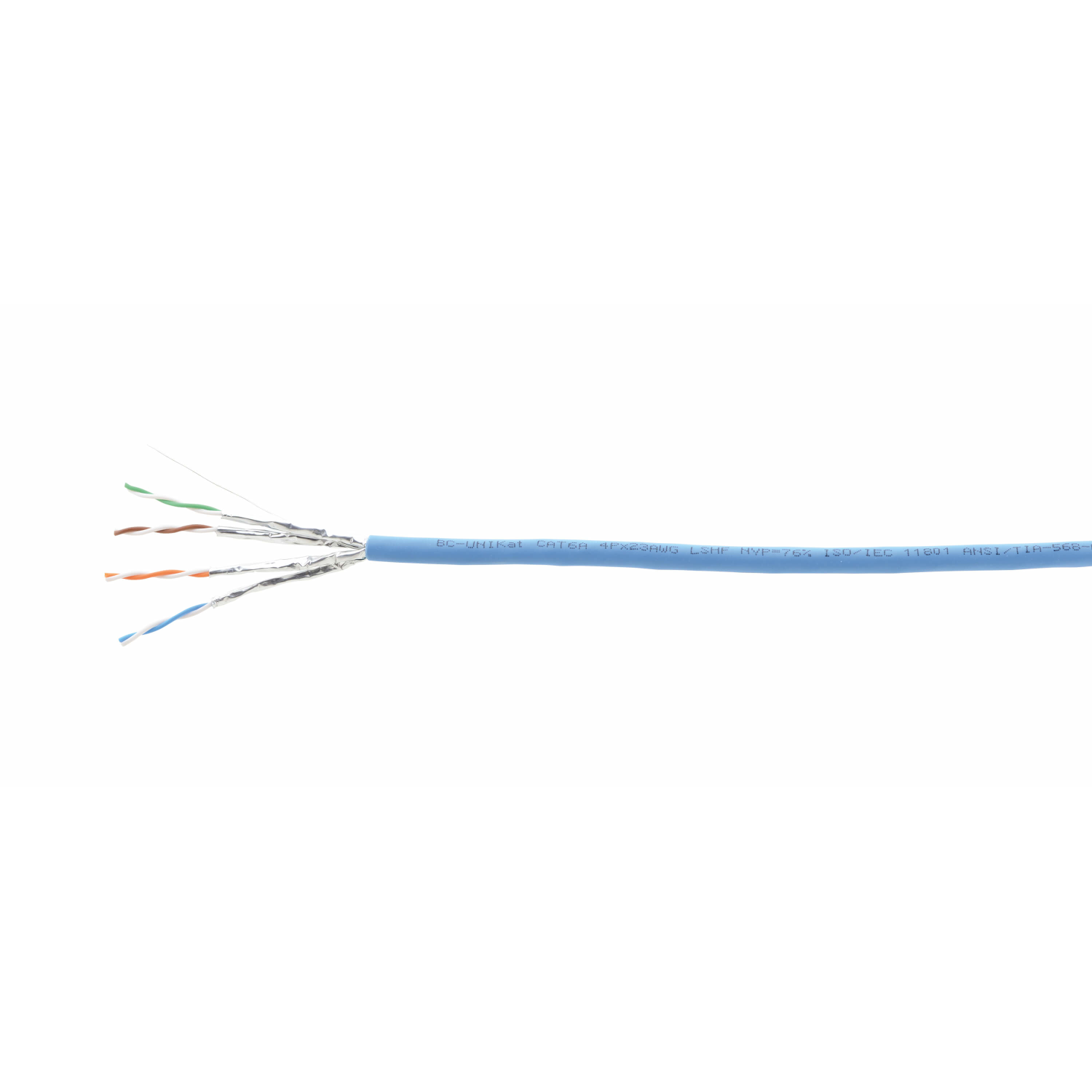 Kramer Electronics Cat6a Networking Cables - Blue