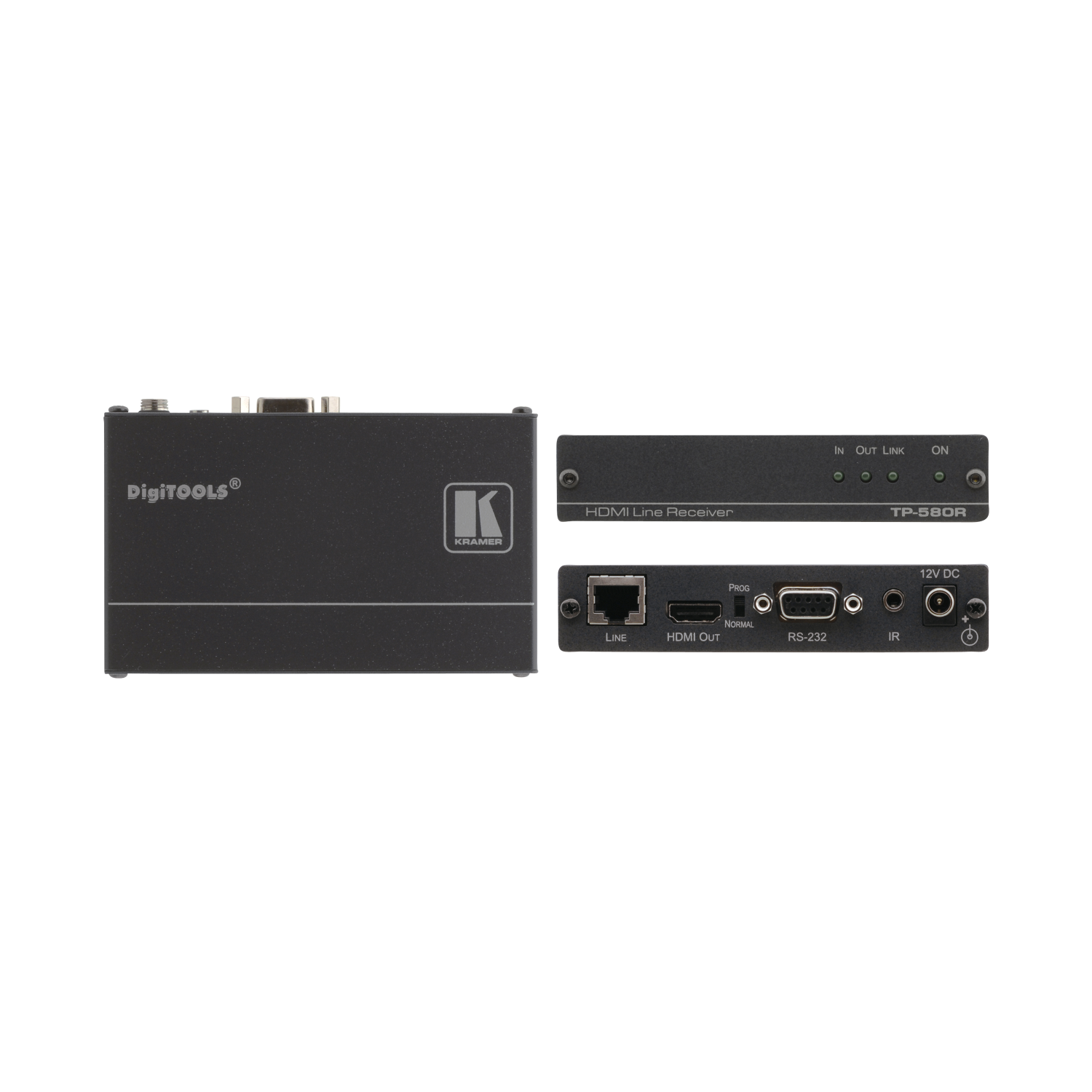 Kramer Electronics TP-580R AV Extenders - Black
