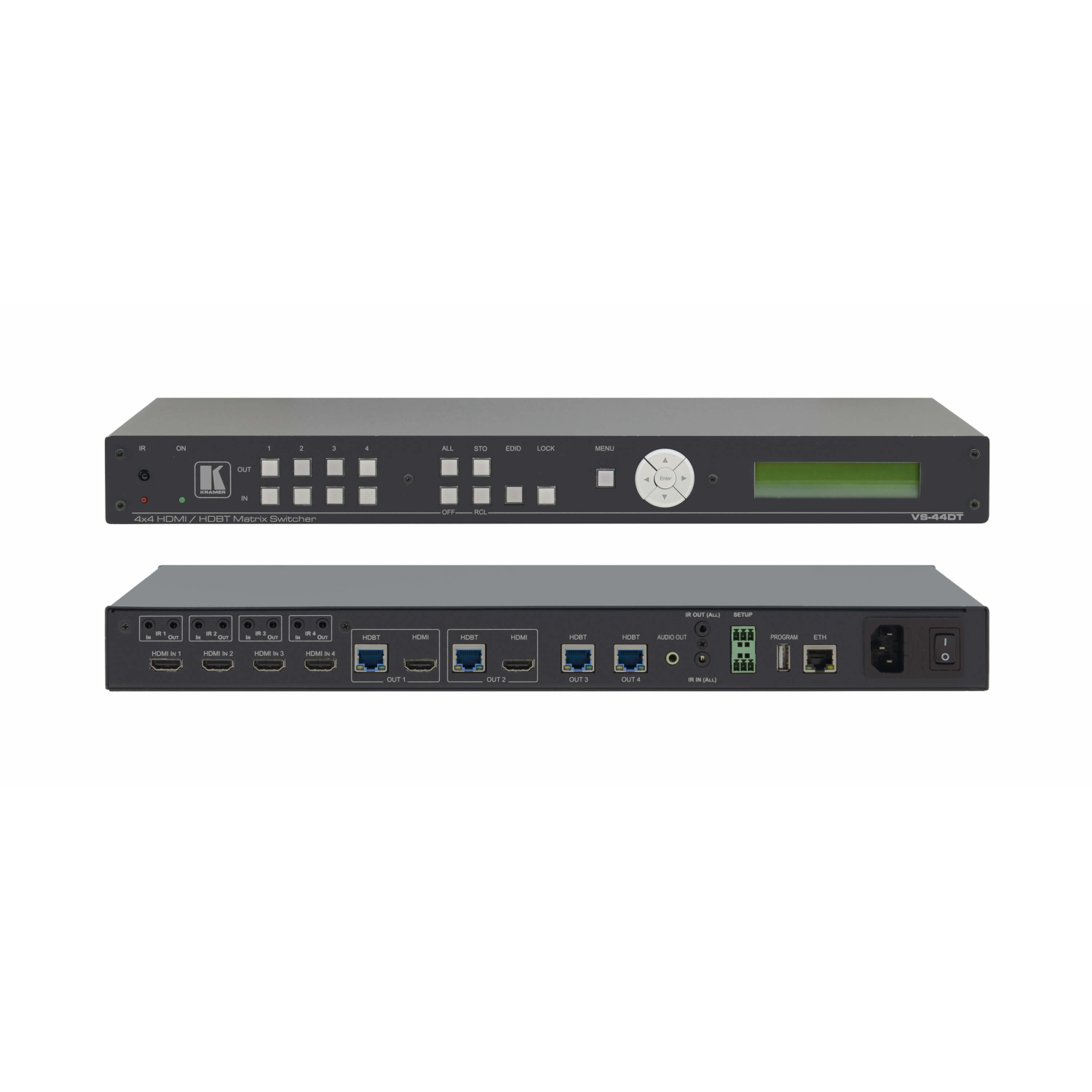 Kramer Electronics VS-44DT Video Switches - Black