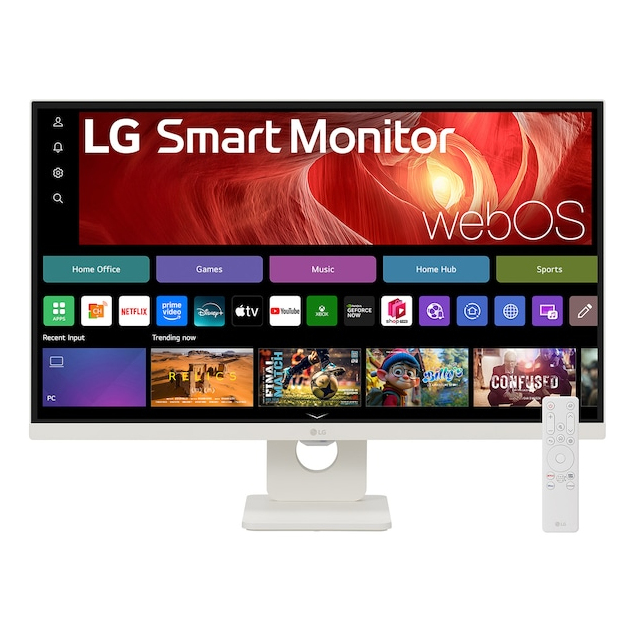LG 27" 4K UHD IPS Smart Monitor with webOS