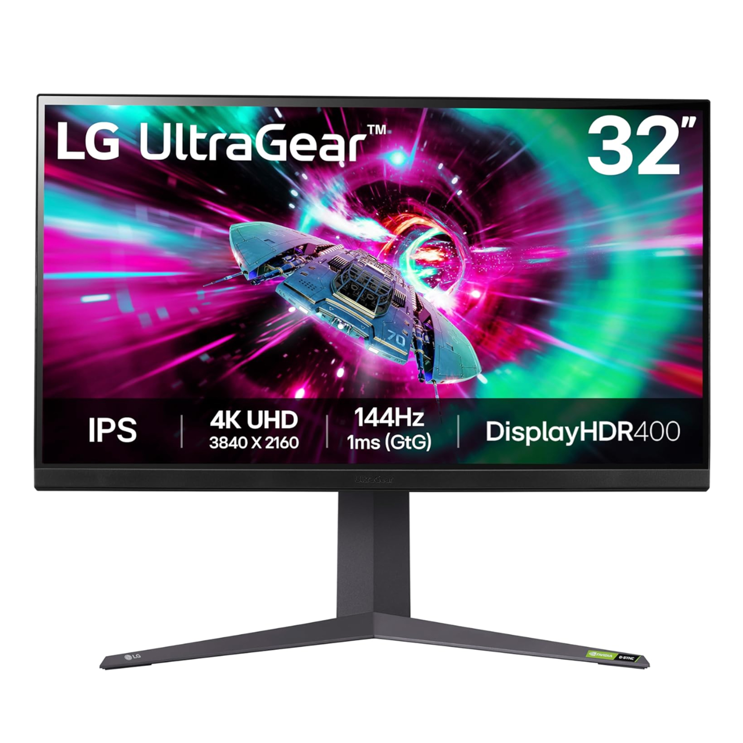 LG 32GR93U-B Computer Monitors - 31.5 Inches - Multi