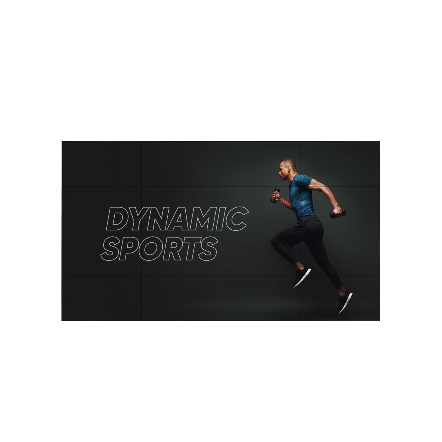 LG 55VL5PJ-A video wall display Indoor