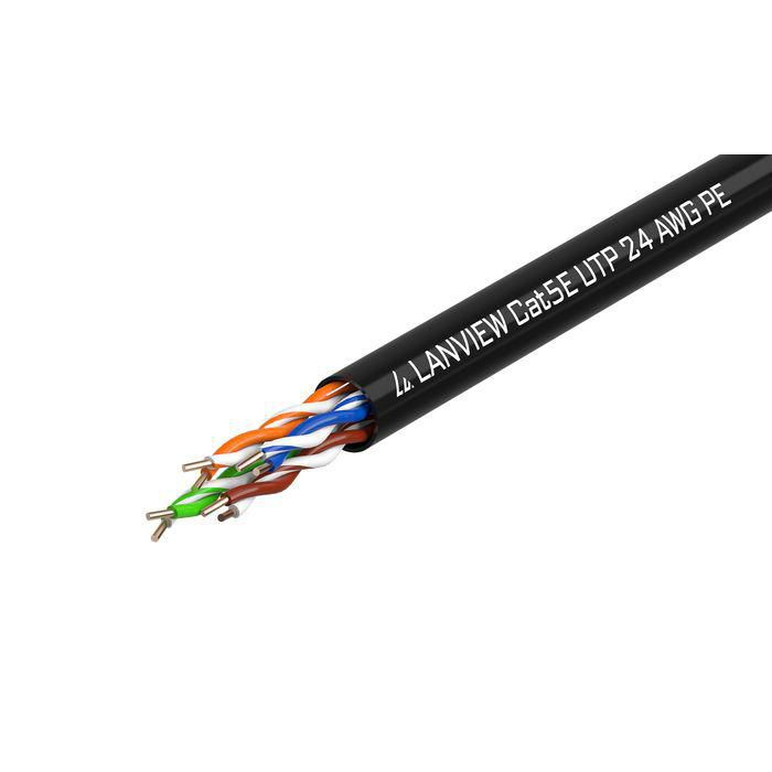 Lanview LVN122149 Networking Cables - Black