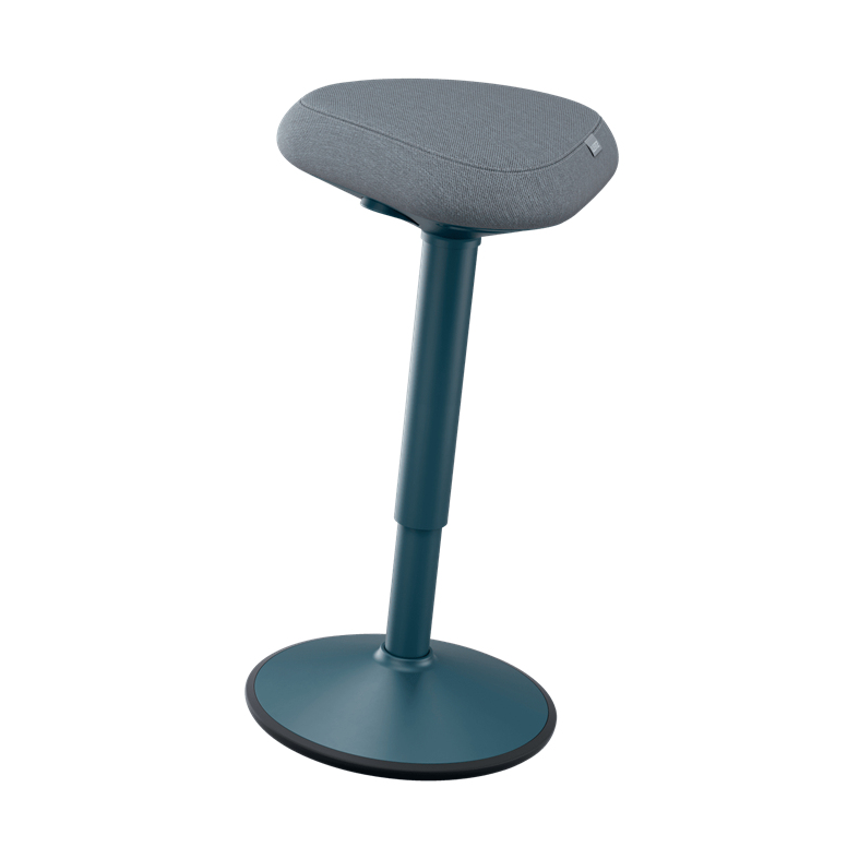 Leitz Ergo Active Standing Stool With Comfort Seat Dark Grey - 65450089 DD