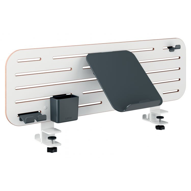 Leitz Ergo Small Pegboard Desk Organiser With Laptop Holder - 65490000 DD