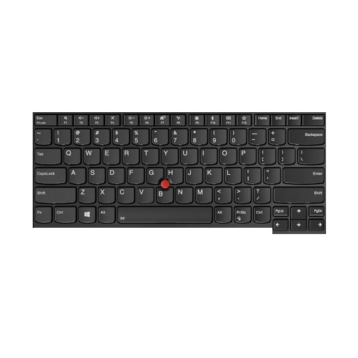 Lenovo 01AX545 Laptop Spare Parts - Black