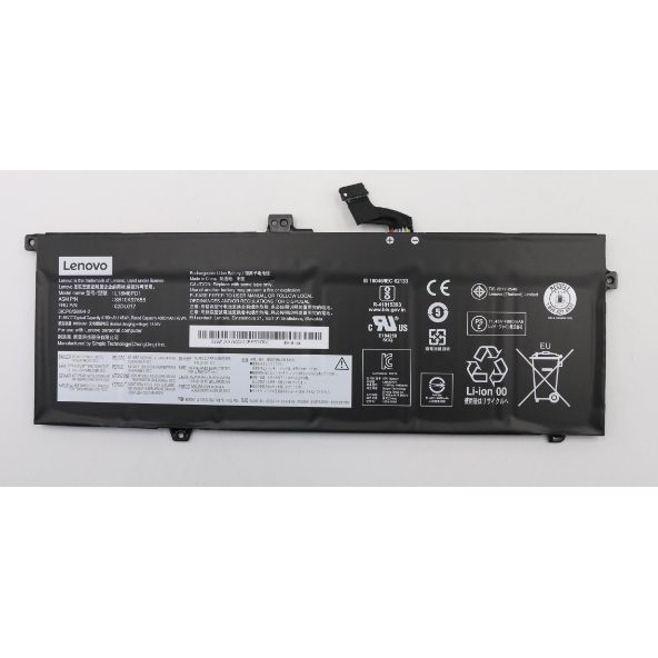 Lenovo Internal, 6c, 48Wh, LiIon, SMP 02DL017, Battery, Lenovo - Approx 1-3 working day lead.