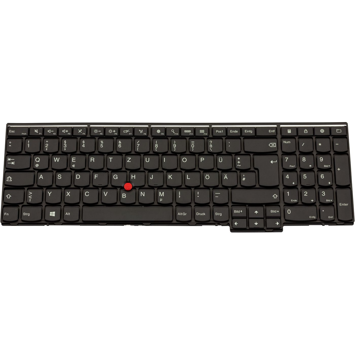 Lenovo Keyboard, Non-Backlit (German)