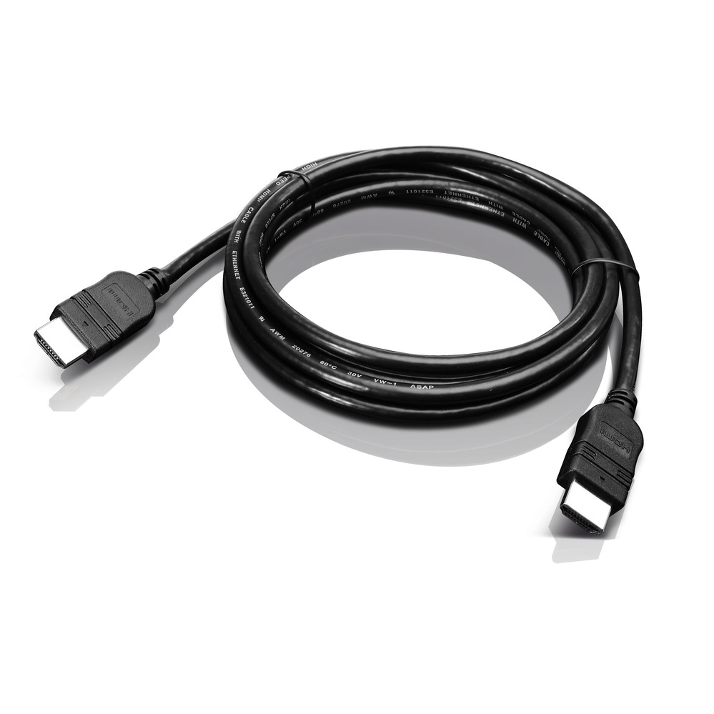 Lenovo 2.0m HDMI HDMI cable 2 m HDMI Type A (Standard) Black