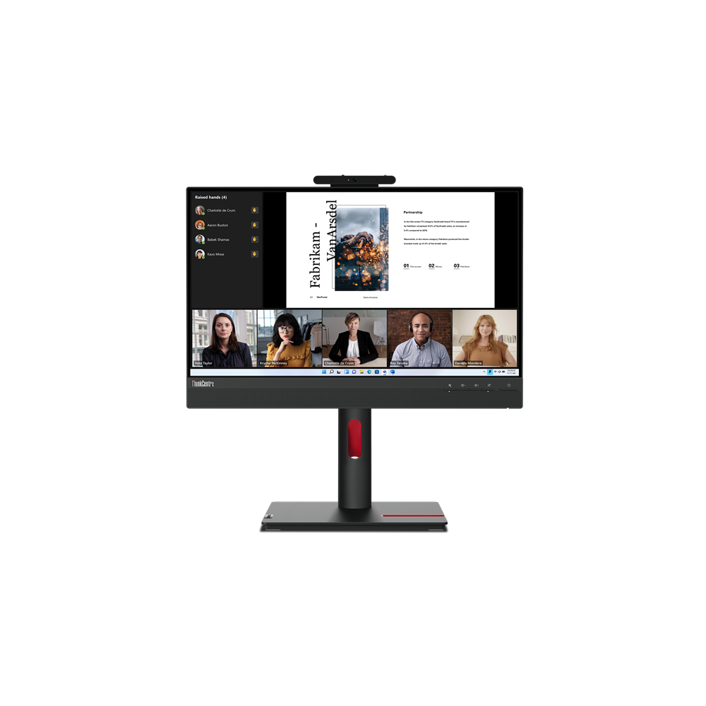 Lenovo ThinkCentre Tiny-In-One 22 LED display 54.6 cm (21.5") 1920 x 1080 pixels Full HD Black