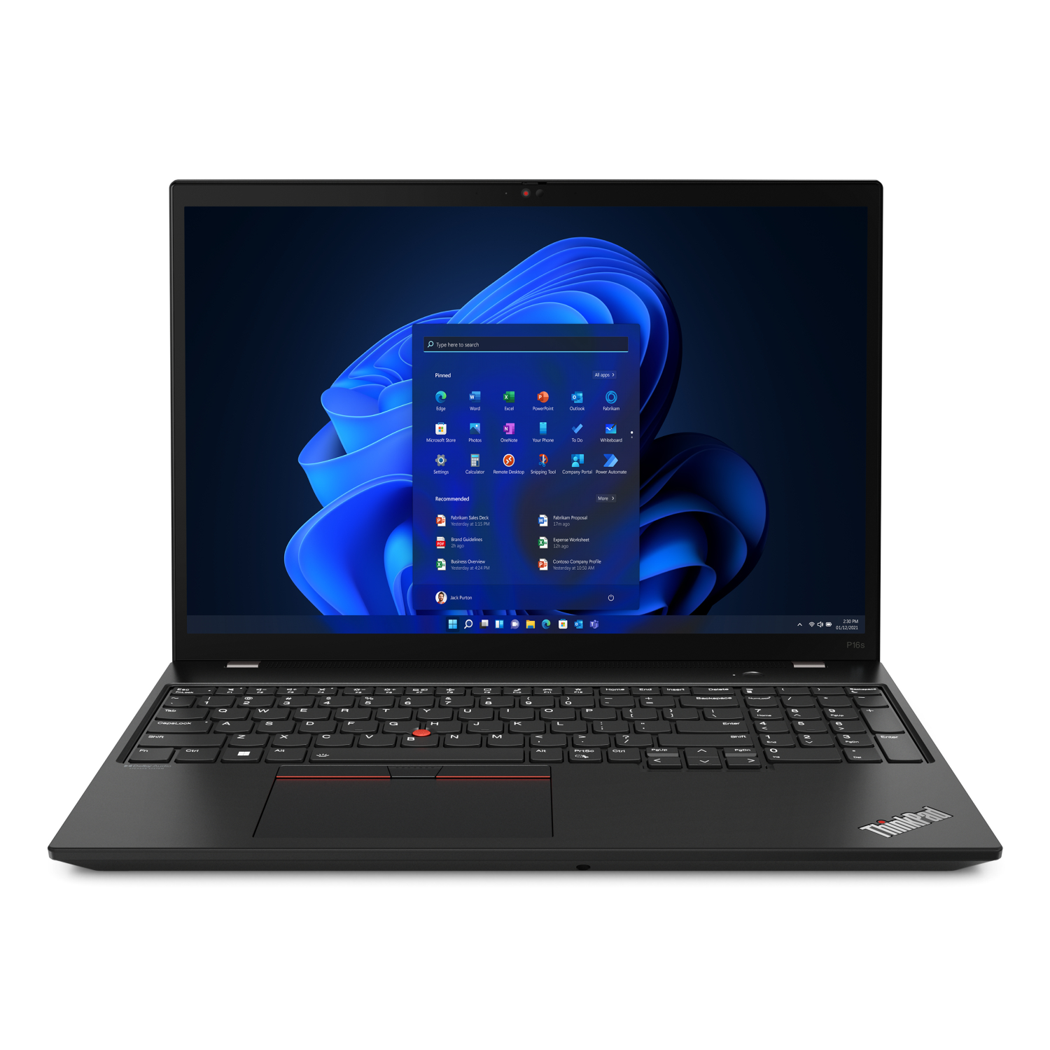 Lenovo ThinkPad P16s Intel® Core™ i7 i7-1360P Mobile workstation 40.6 cm (16") WUXGA 16 GB LPDDR5x-SDRAM 256 GB SSD NVIDIA RTX A500 Wi-Fi 6E (802.11ax) Windows 11 Pro UK English Black