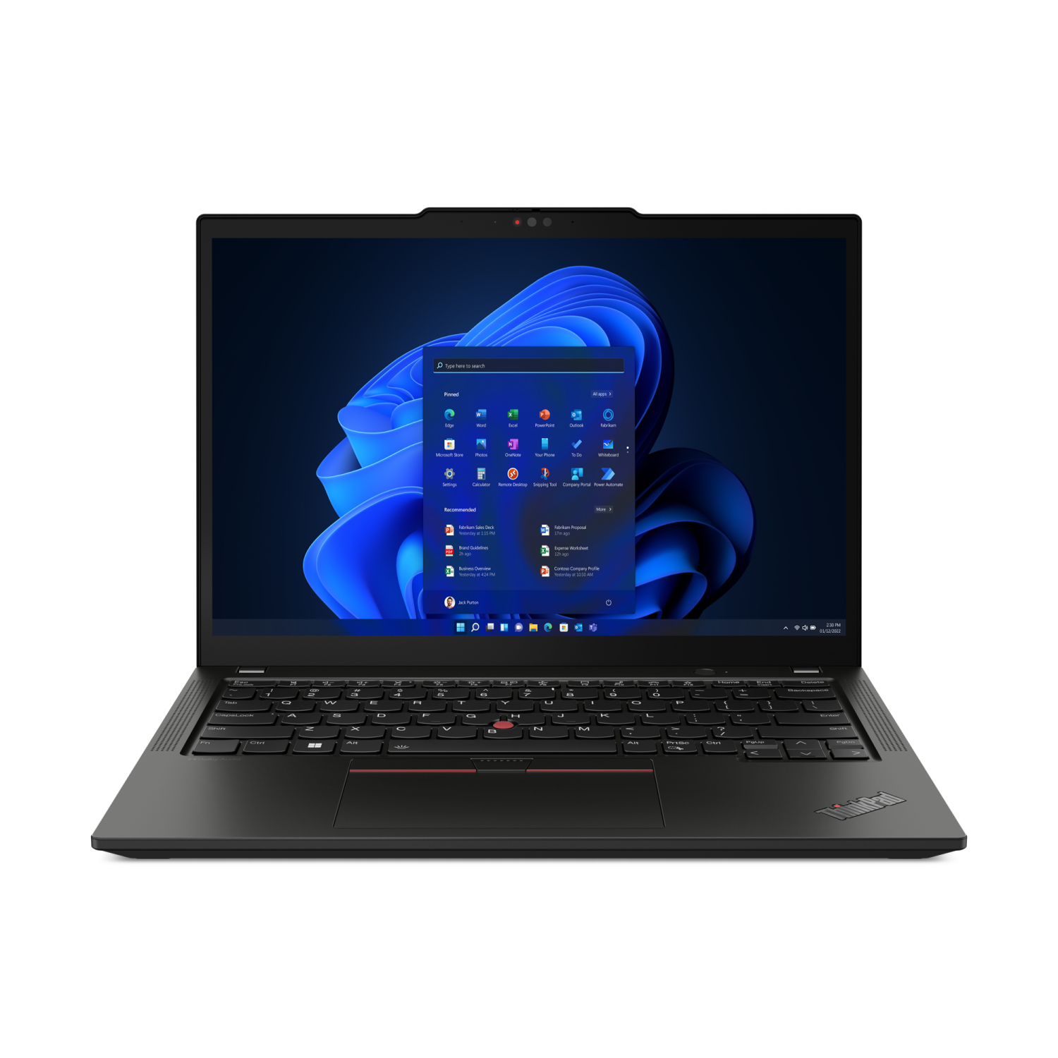 Lenovo 7540U Laptops - 13.3 Inches - 16GB - Black